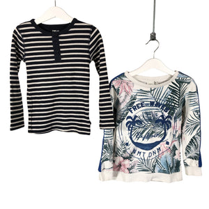 Unisex POMPdeLUX - Trikoopaita, koko 110 - 116 - Sininen (1)