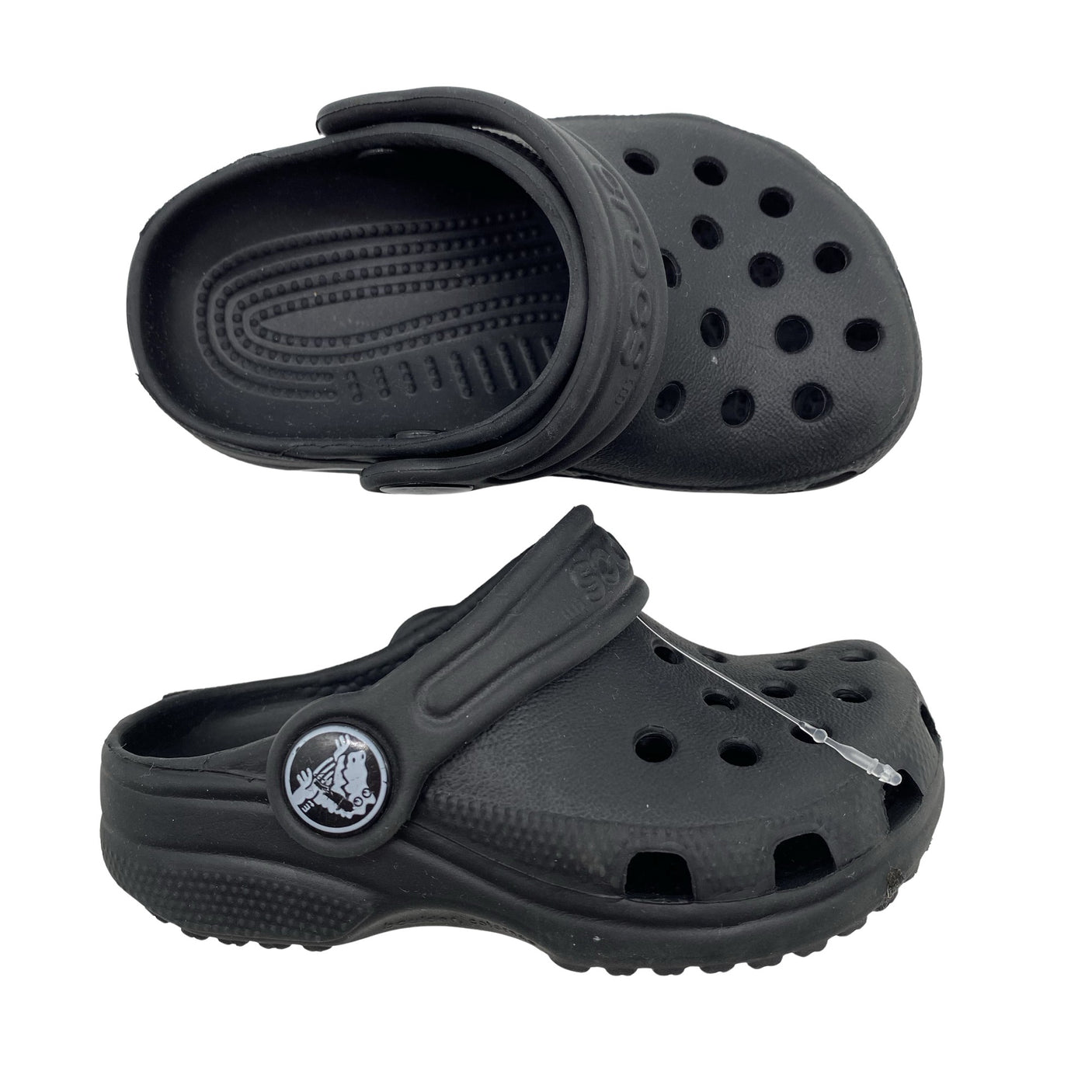Unisex Crocs - Pistokkaat, koko 19 - Musta (1)