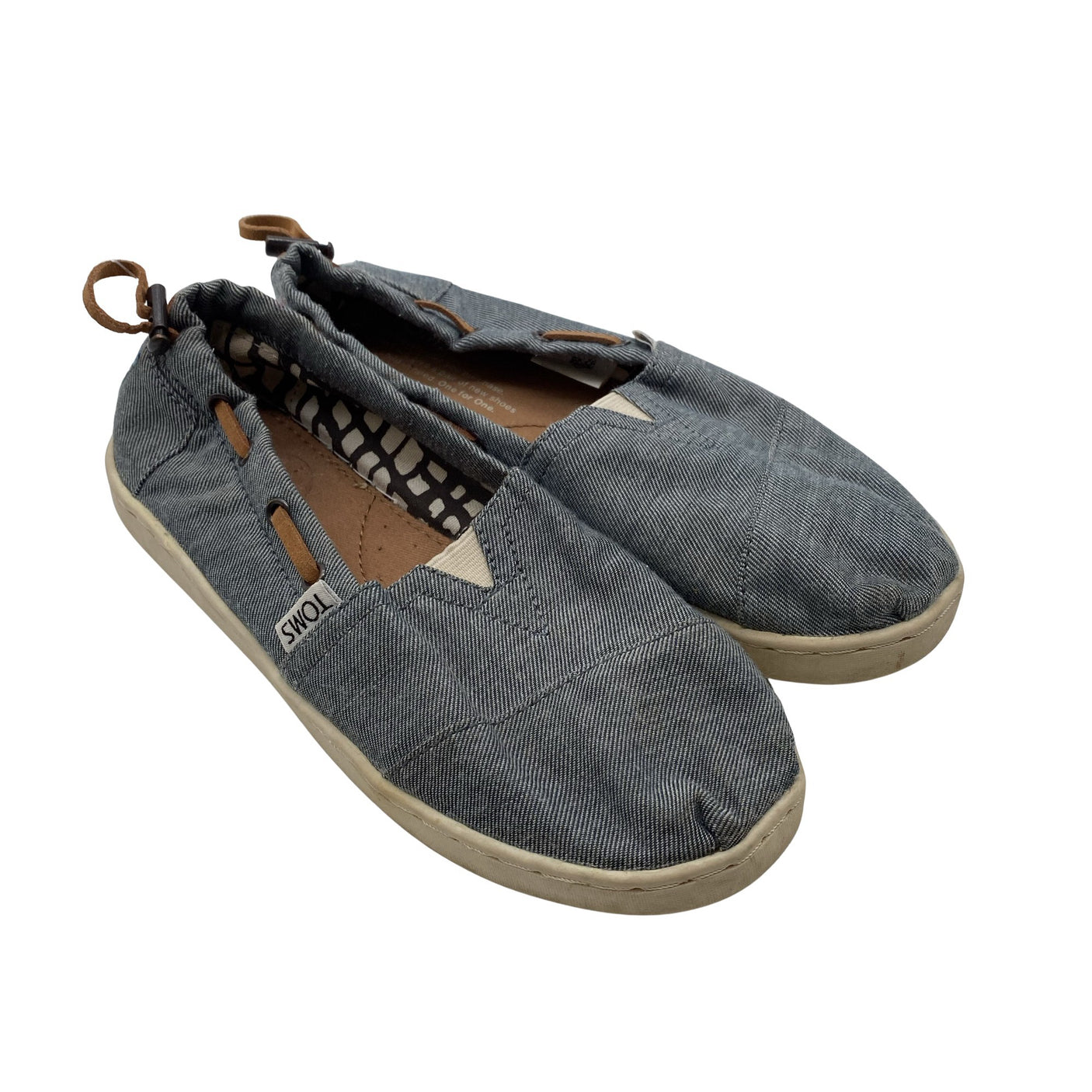 Unisex Toms - Loaferit, koko 34 - Vaaleansininen (2)