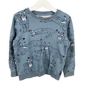 Unisex Polarn O. Pyret - Collegepaita, koko 116 - 122 - Sininen (1)