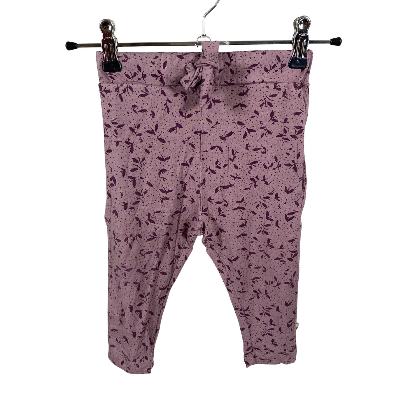 Tyttöjen POMPdeLUX - Trikoohousut, koko 74 - 80 - Violetti (1)