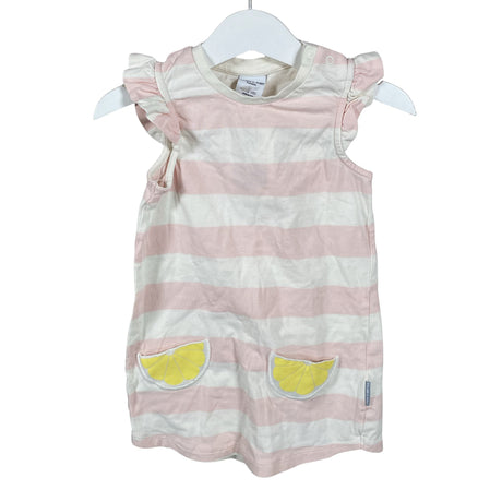 Tyttöjen Polarn O. Pyret - Trikoomekko, koko 80 - 86 - Vaaleanpunainen ()