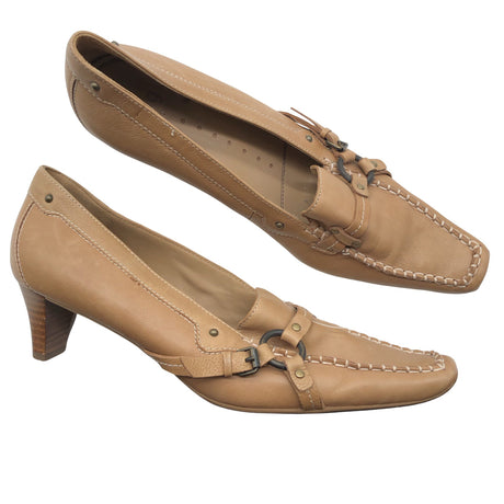 Naisten Högl - Korkokengät, koko 38 - Beige (2)