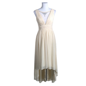 Naisten Little Mistress - Juhlamekko, koko 38 - Beige (1)