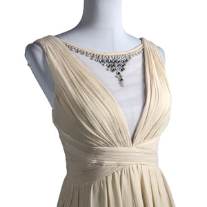 Naisten Little Mistress - Juhlamekko, koko 38 - Beige (3)