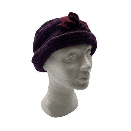 Naisten KN collection - Talvihattu, koko 58 - 60 cm - Violetti ()