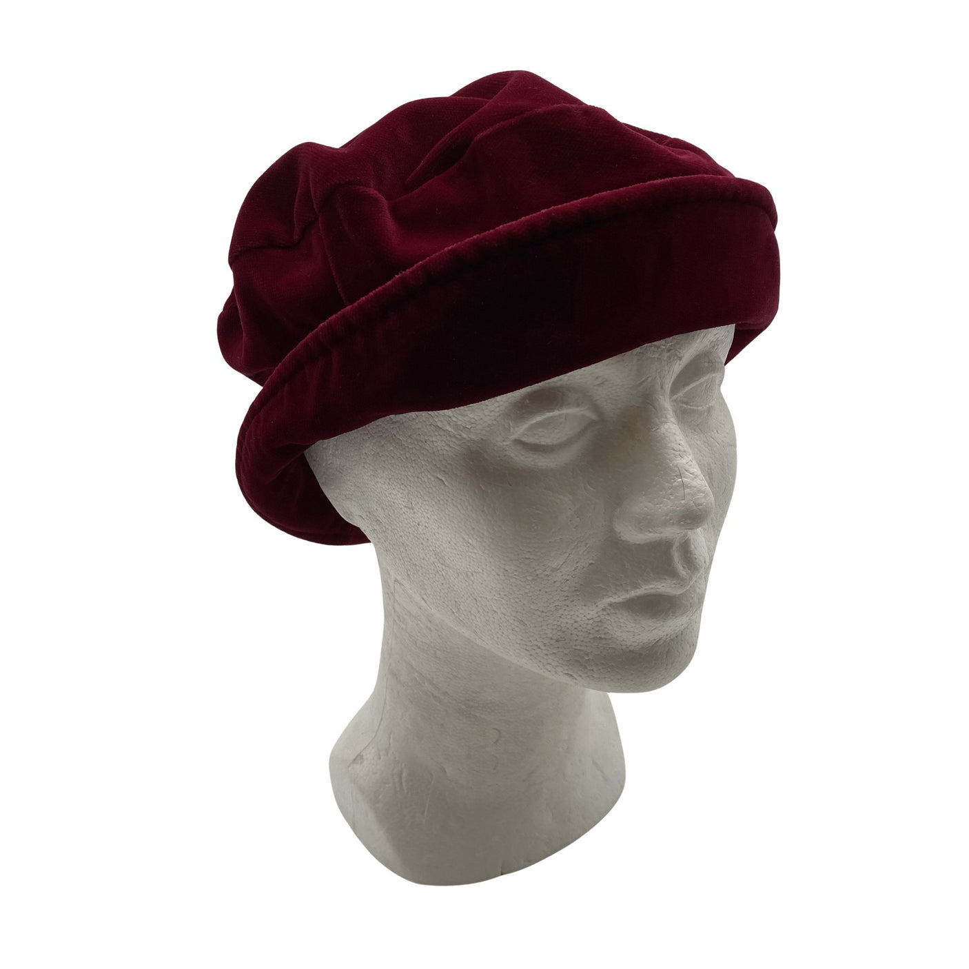 Naisten Fredrikson - Hattu, koko 54 - 56 cm - Viininpunainen (1)