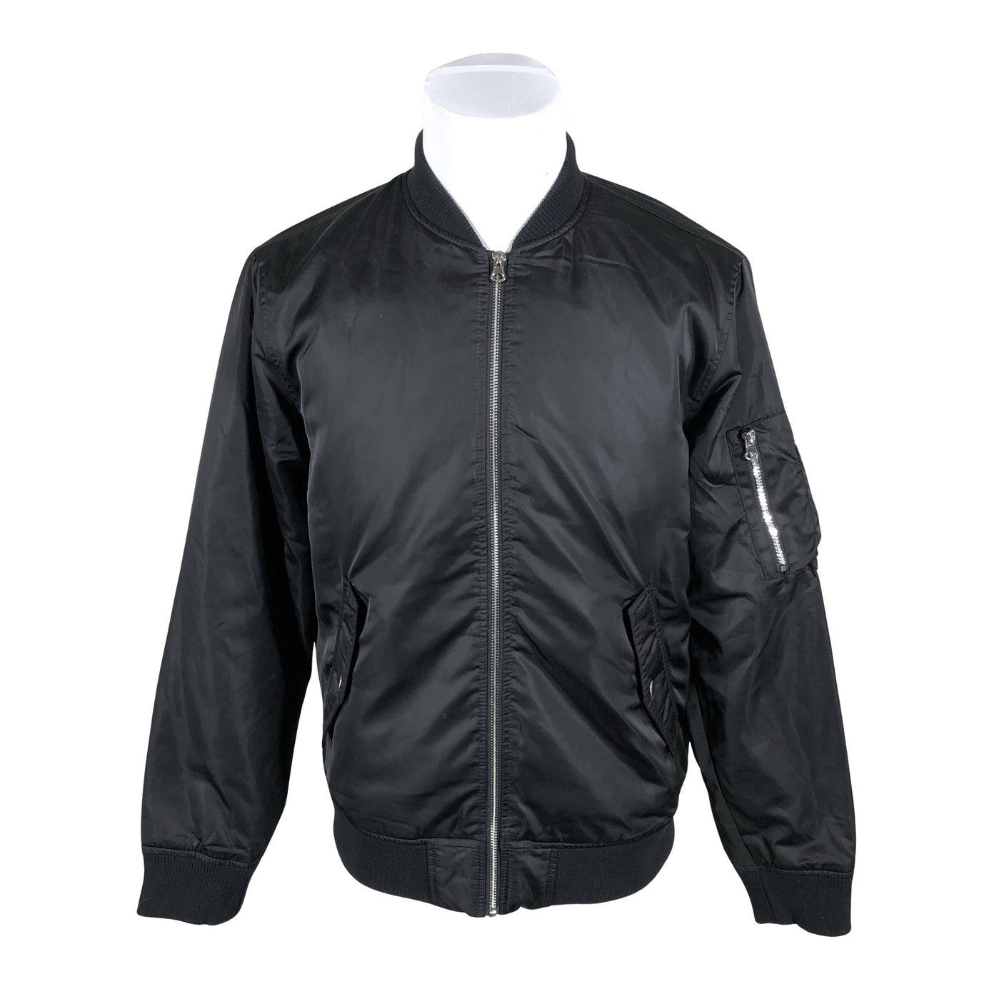 Miesten Jack & Jones - Toppatakki, koko L - Musta (1)