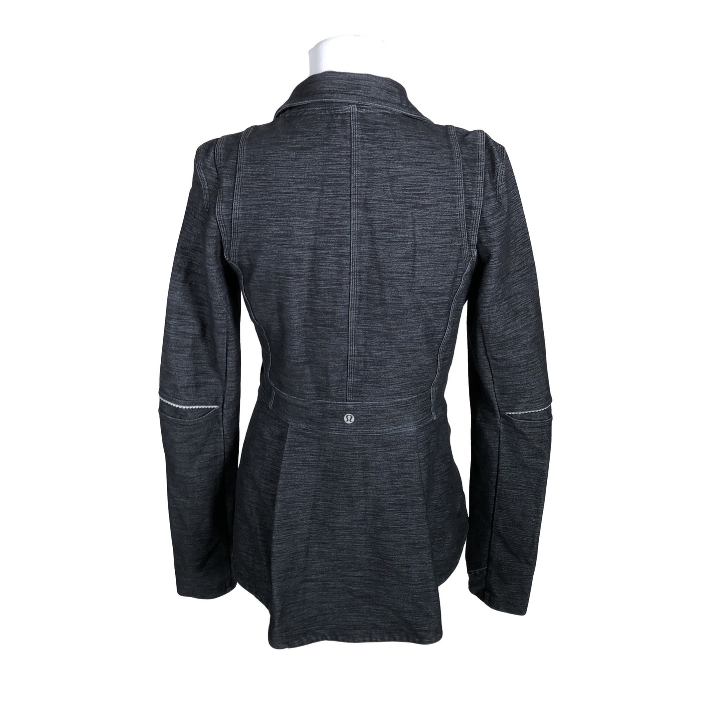 Naisten Lululemon - Collegejakku, koko 38 - Harmaa (2)