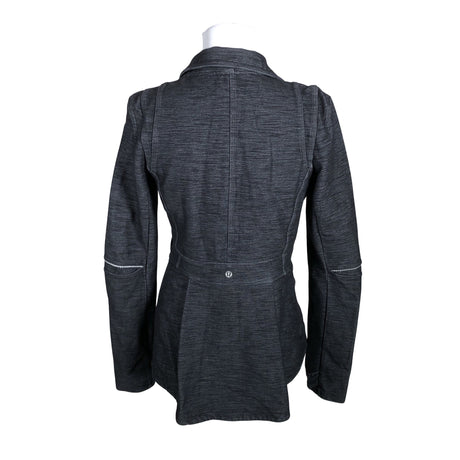 Naisten Lululemon - Collegejakku, koko 38 - Harmaa (2)