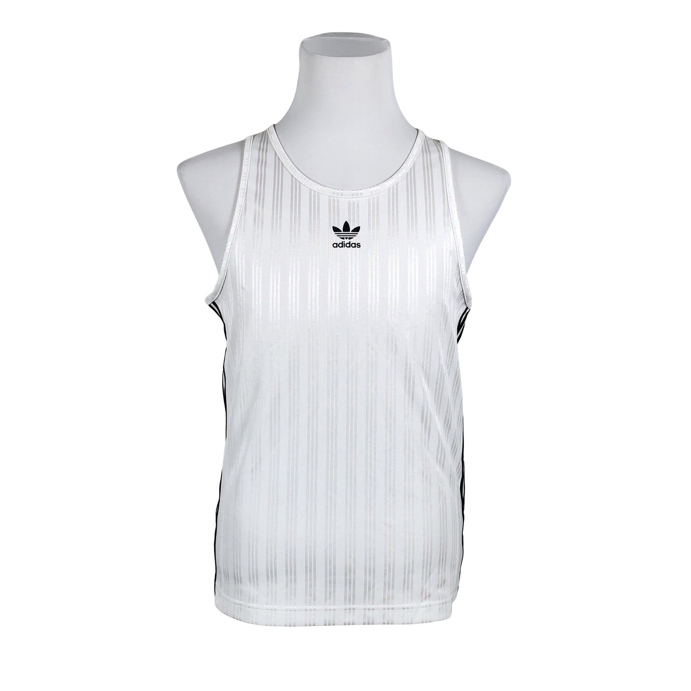 Miesten Adidas - Hihaton urheilupaita, koko XS - Valkoinen (1)