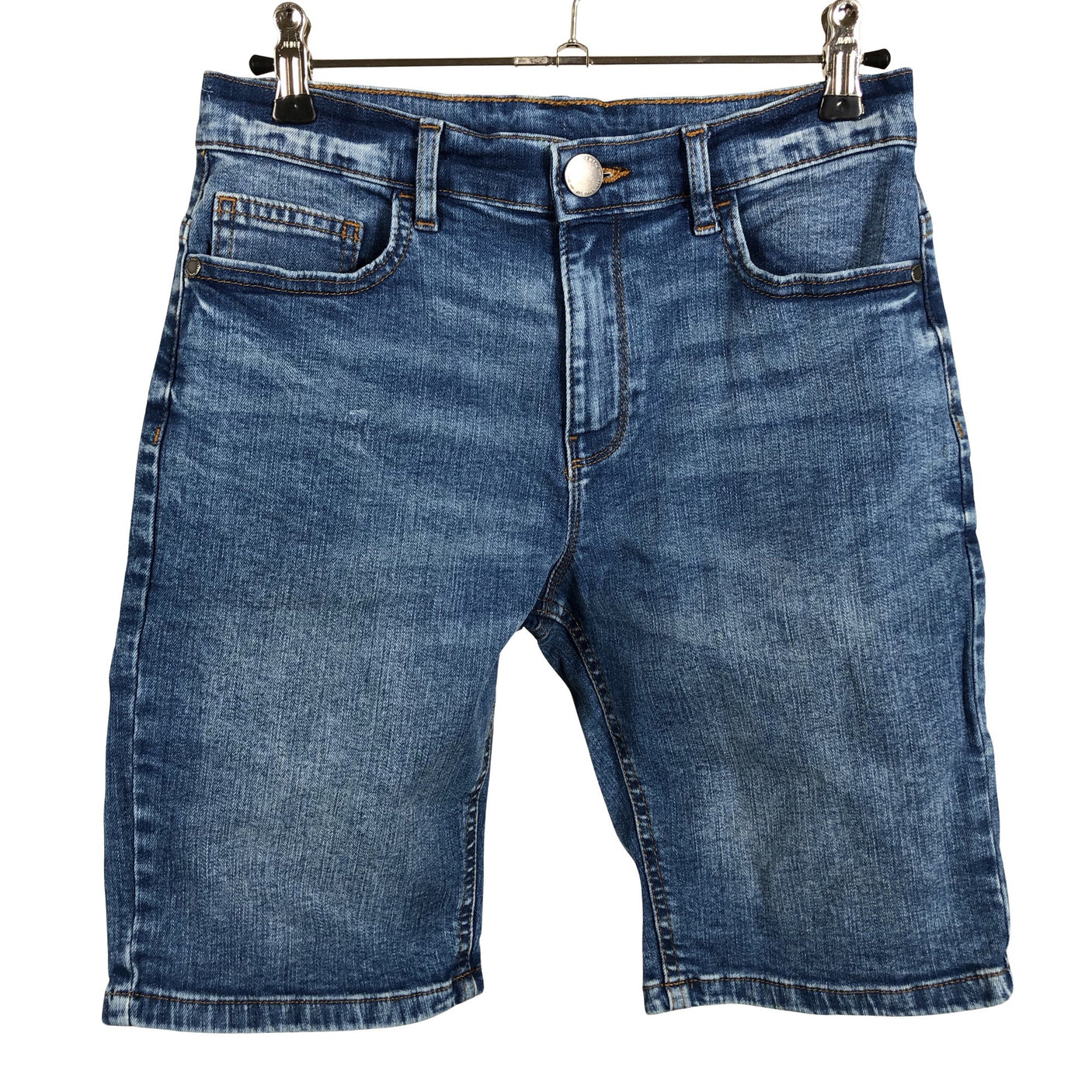 Unisex Next - Farkkushortsit, koko 146 - 152 - Sininen (1)