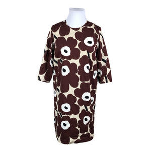 Naisten Marimekko - Kangasmekko, koko 44 - Ruskea (2)