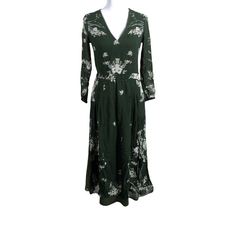 Naisten Massimo Dutti - Sifonkimekko, koko Ei kokoa - Vihreä ()