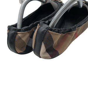 Naisten Burberry - Ballerinat, koko 38 - Musta (5)