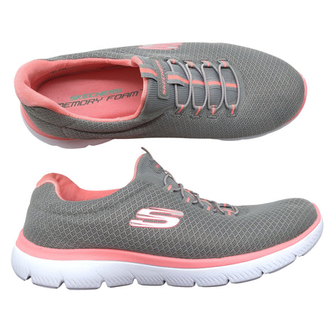 Naisten Skechers - Tennarit, koko 39 - Harmaa ()