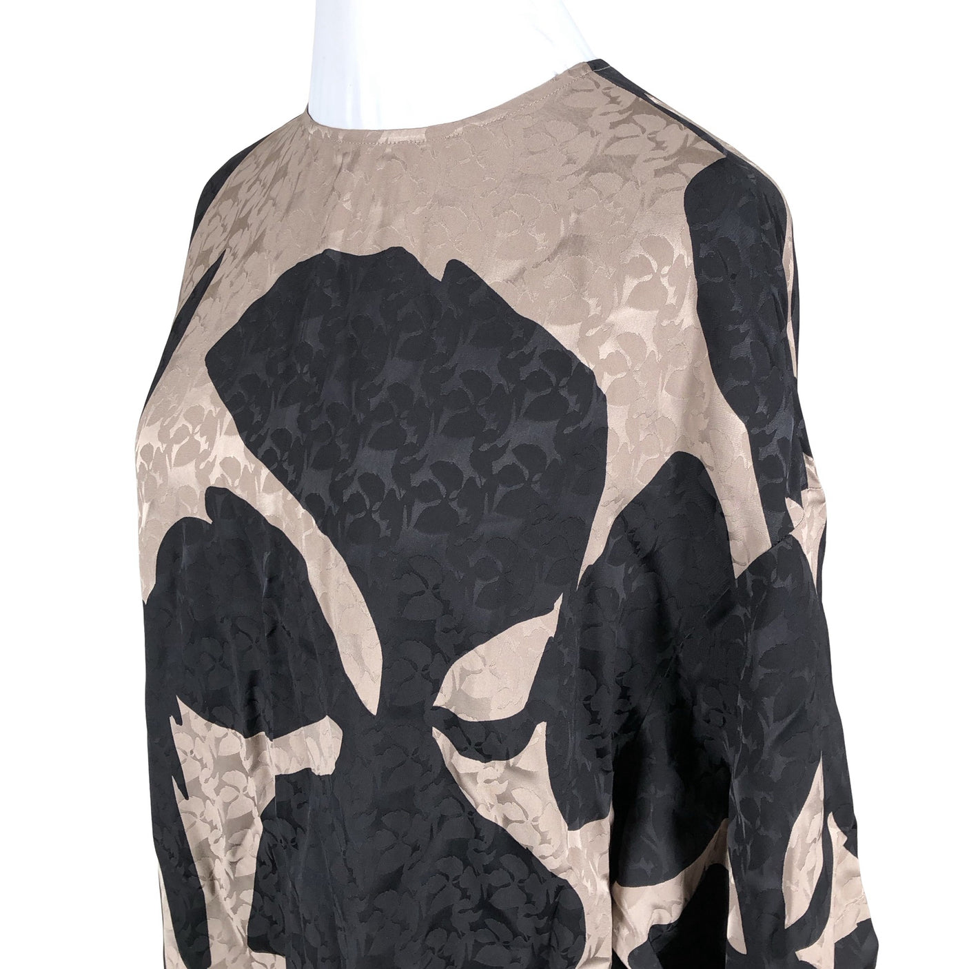 Naisten Marimekko - Sifonkimekko, koko 44 - Musta (4)