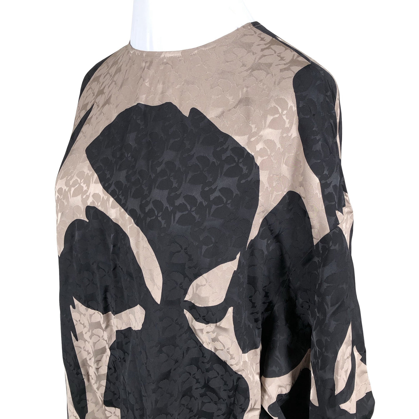Naisten Marimekko - Sifonkimekko, koko 44 - Musta (3)
