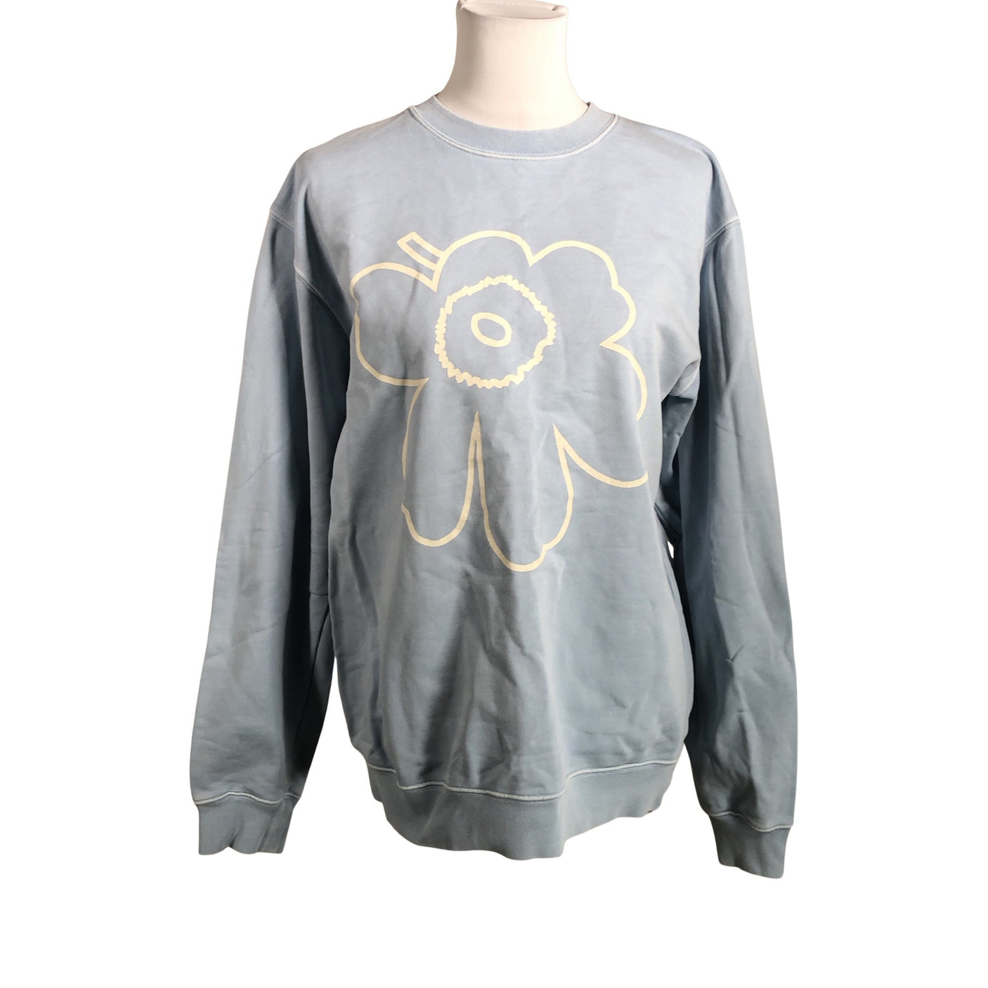 Naisten Marimekko - Collegepaita, koko 36 - Vaaleansininen (1)