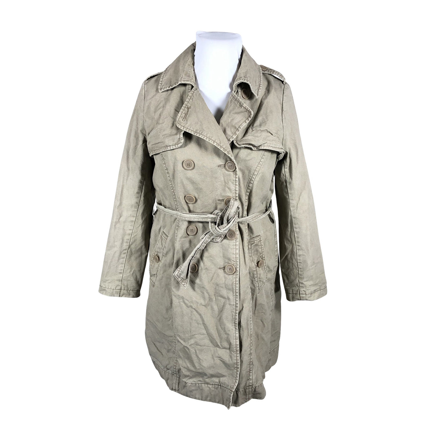 Naisten Lindex - Trenssitakki, koko 44 - Beige (1)