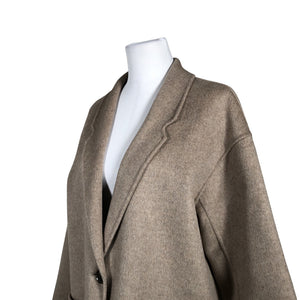 Naisten Nanso - Villakangastakki, koko 40 - Beige (2)