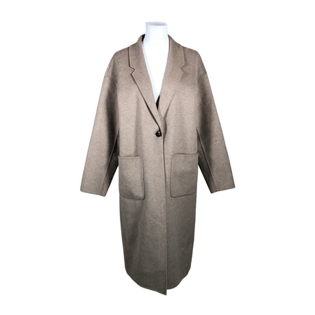 Naisten Nanso - Villakangastakki, koko 40 - Beige ()