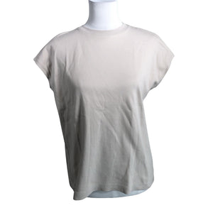 Naisten Muji - T-paita, koko 38 - Beige (1)