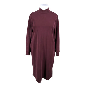 Naisten My Essential Wardrobe - Trikoomekko, koko 42 - Viininpunainen (1)