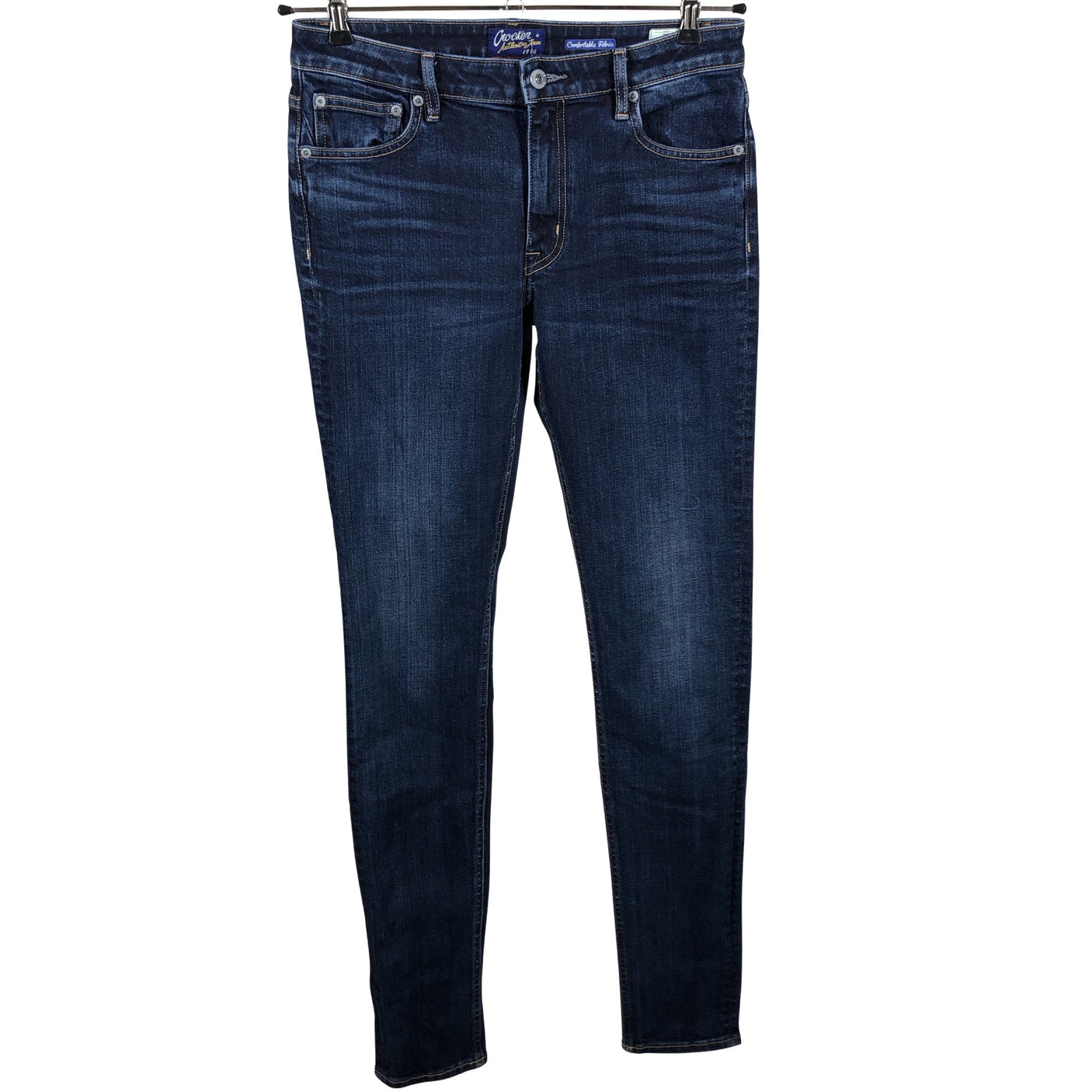 Naisten Crocker - Farkut, koko W30 - Sininen (2)