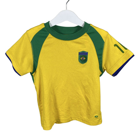 Poikien Soc - Urheilupaita, lyhyet hihat, koko 110 - 116 - Keltainen ()