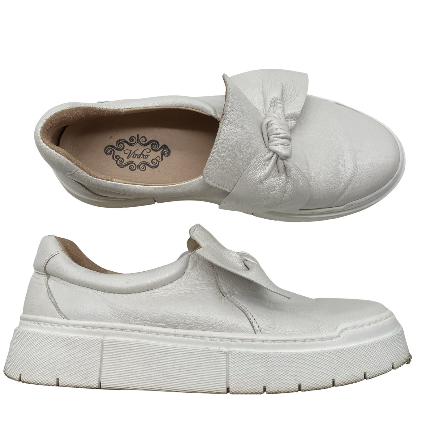 Naisten Vintro - Loaferit, koko 38 - Valkoinen (1)