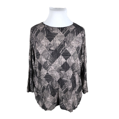 Naisten Marimekko - Trikoopaita, koko 48 - Musta (2)