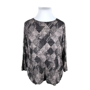 Naisten Marimekko - Trikoopaita, koko 48 - Musta (1)