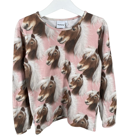 Tyttöjen Metsola - Trikoopaita, koko 122 - 128 - Vaaleanpunainen ()