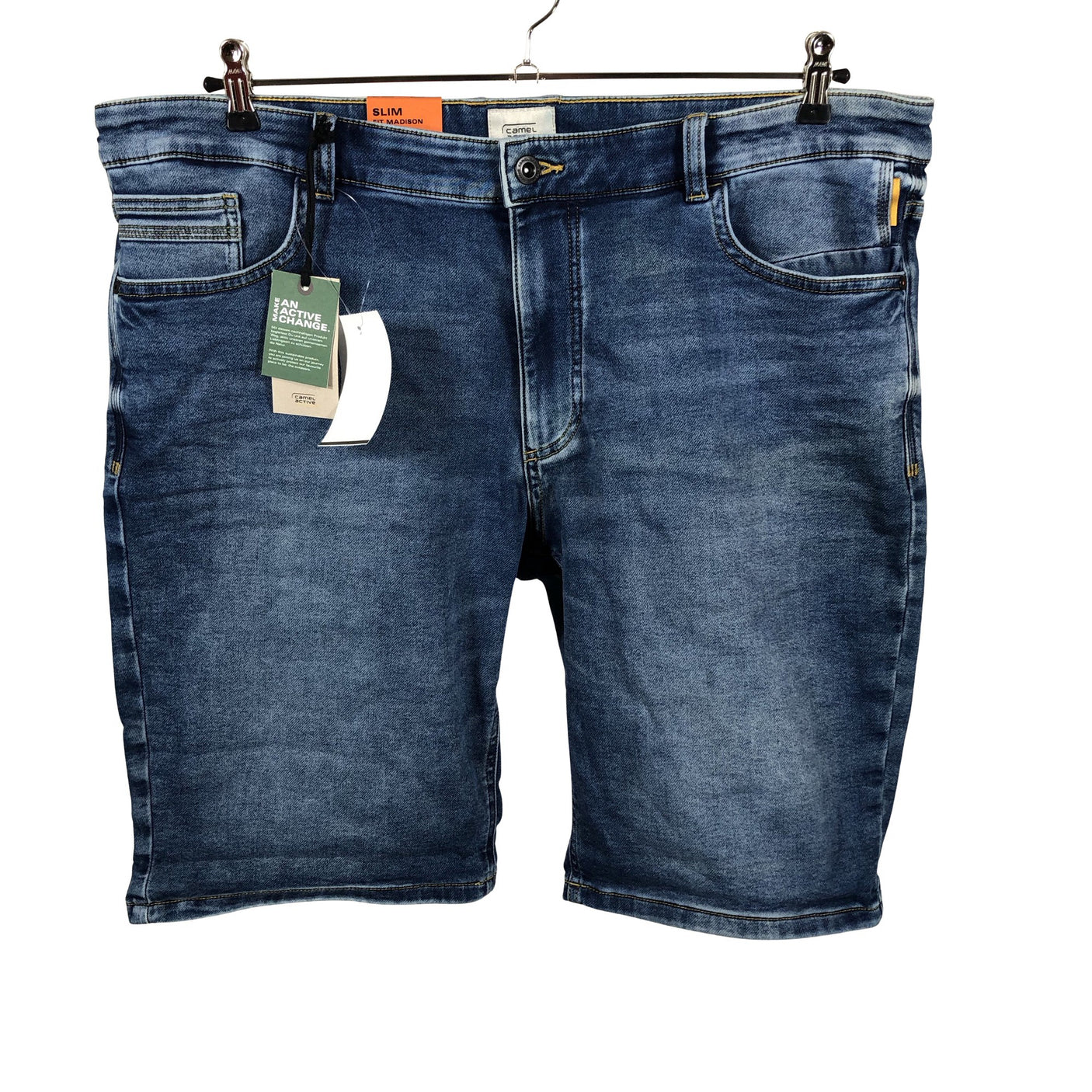 Miesten Camel Active - Farkkushortsit, koko W40 - Sininen (3)