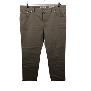 Miesten Pierre Cardin - Kangashousut, koko W42 - Ruskea (1)