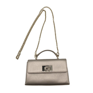 Naisten Furla - Olkalaukku, koko Mini - Hopea (1)