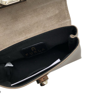 Naisten Furla - Olkalaukku, koko Mini - Hopea (7)