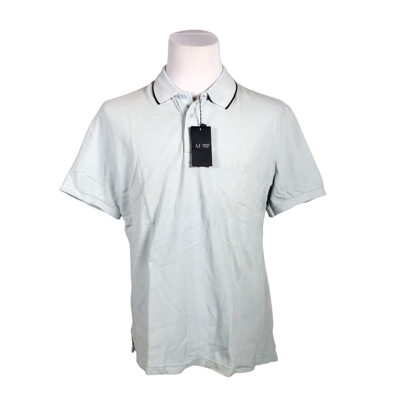 Miesten Armani Jeans - Pikeepaita, koko XXXL - Turkoosi (1)