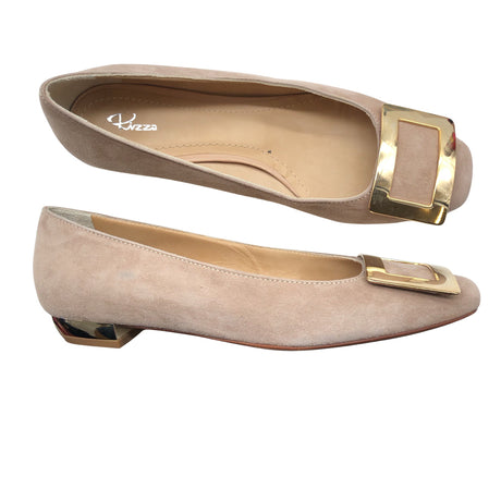 Naisten Rizzo - Ballerinat, koko 37 - Beige ()