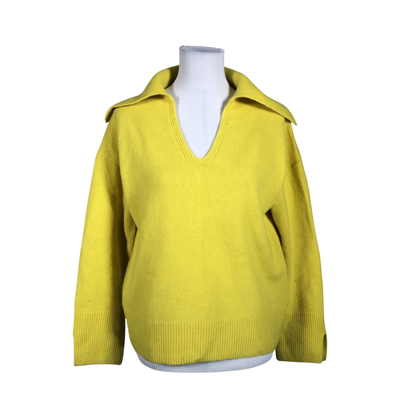 Naisten Massimo Dutti - Neulepaita, koko 38 - Keltainen (1)