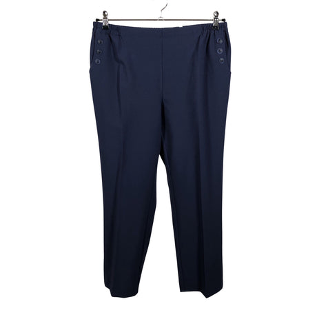 Naisten Atelier Goldner Schnitt - Kangashousut, koko 44 - Sininen ()