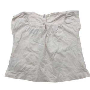 Tyttöjen POMPdeLUX - Toppi, koko 74 - 80 - Valkoinen (3)