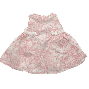 Tyttöjen Kinderit - Kangasmekko, koko 56 - 62 - Vaaleanpunainen (2)