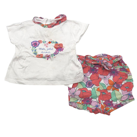 Tyttöjen Du Pareil Au Meme - T-paita, koko 74 - 80 - Valkoinen (2)