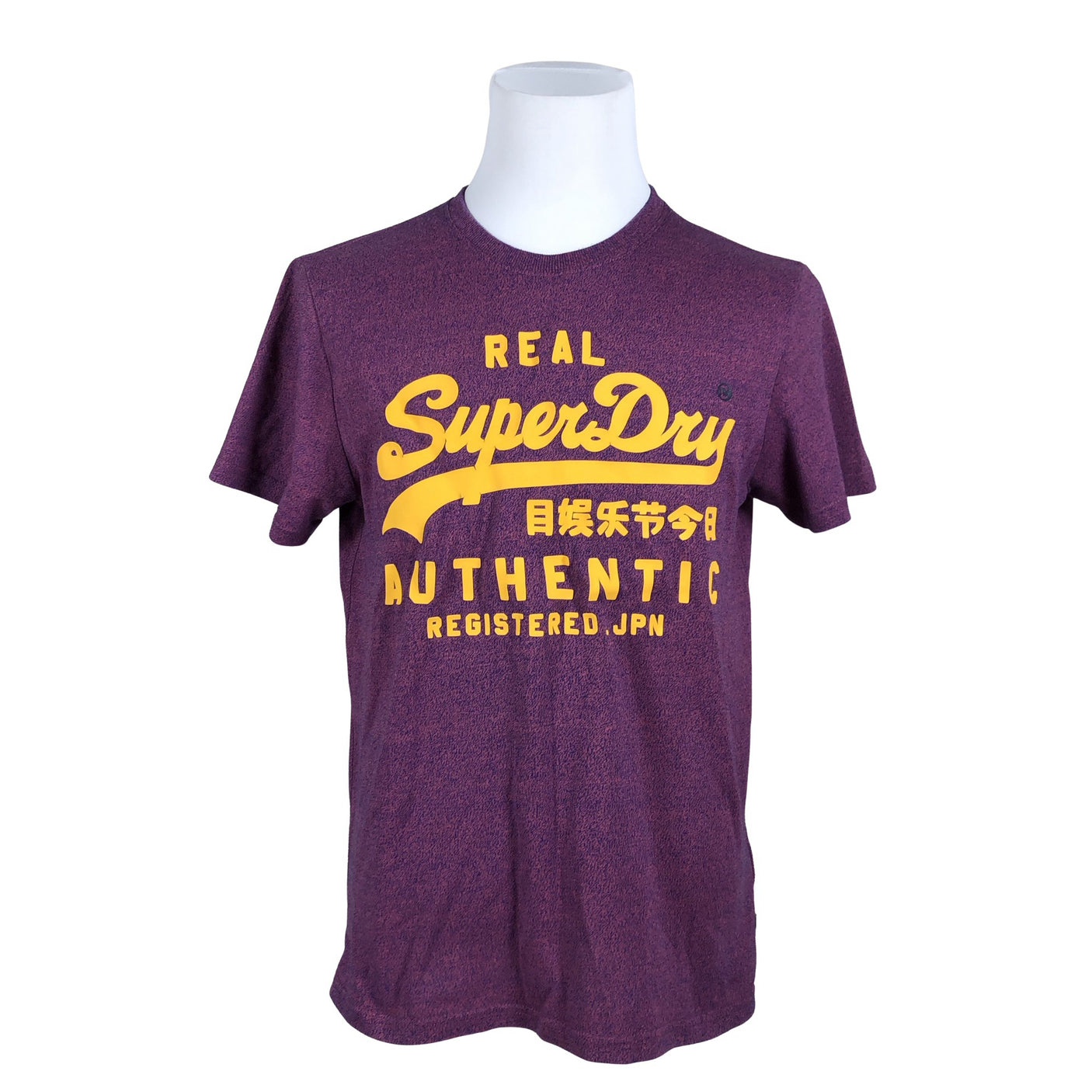 Miesten Superdry - T-paita, koko L - Violetti (1)