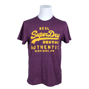 Miesten Superdry - T-paita, koko L - Violetti (1)