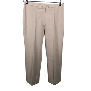 Naisten Oravais Finn-Jersey - Suorat housut, koko 42 - Beige (1)