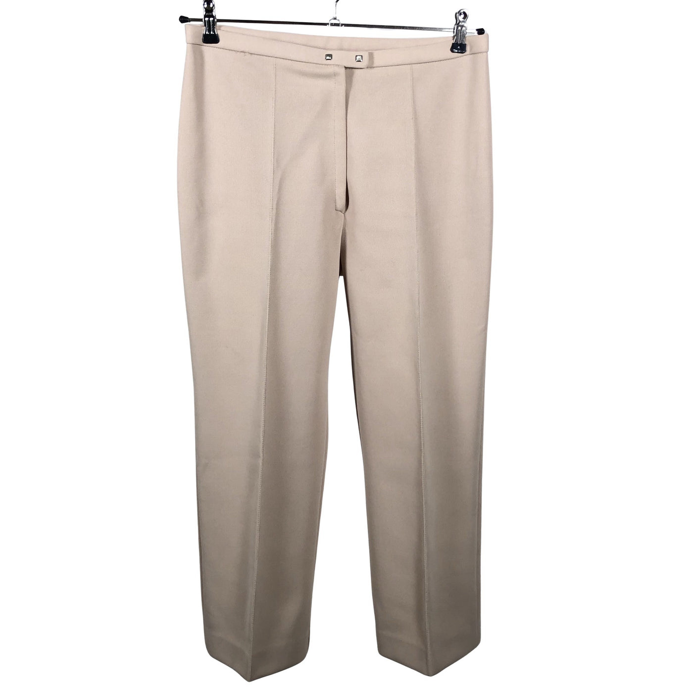 Naisten Oravais Finn-Jersey - Suorat housut, koko 42 - Beige (2)