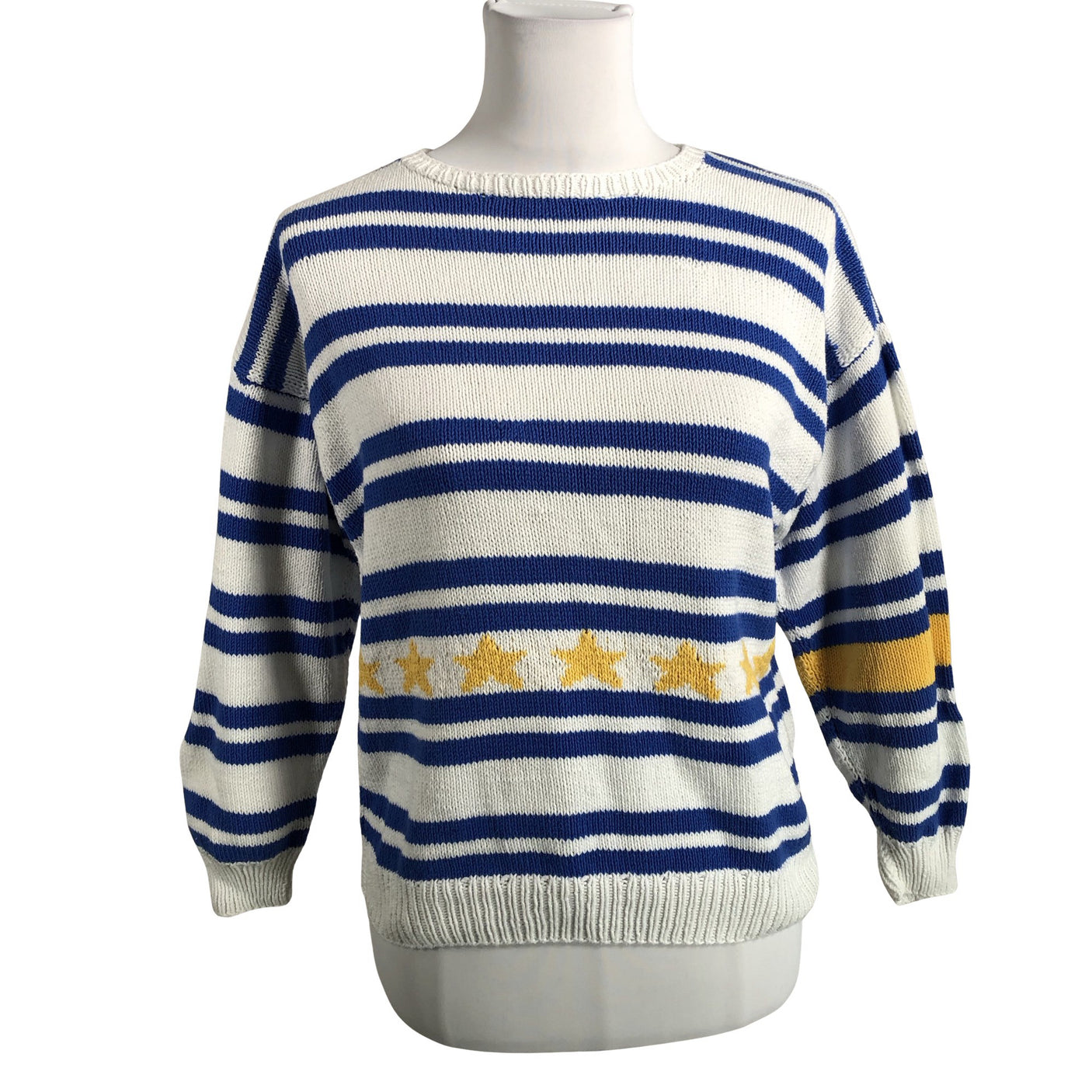 Naisten Handmade - Neulepaita, koko 36 - Valkoinen (1)